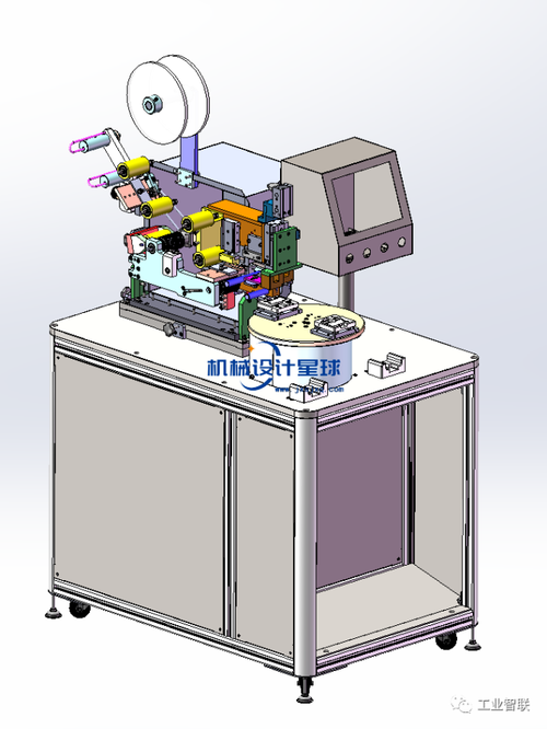 自动贴膜机 3d图纸 贴膜机 自动贴膜机 非标设备 自动化设备_工业智联